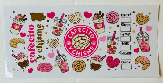 Cafecito Y Chisme Pink