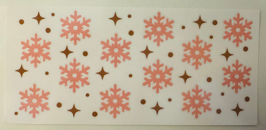 Pink Snowflakes