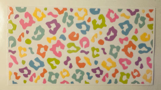 Rainbow Cheetah Print